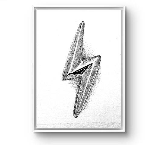 [Original Artwork] Lightning Clip, 10cmx15cm